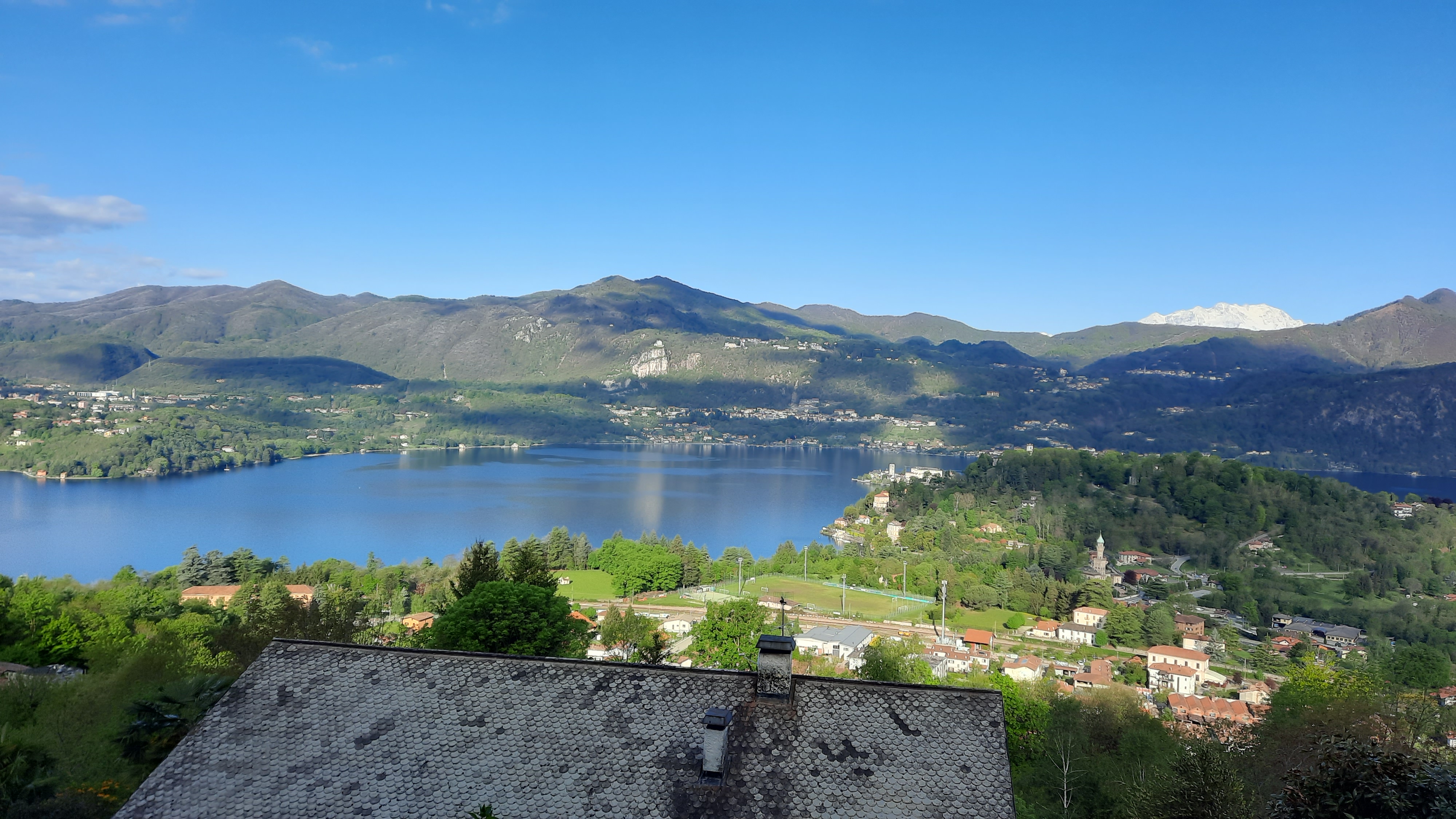 Lago d’Orta vom Santuario della Madonna della Bocciola – Ausgangsregion meiner Wanderung